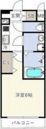 エスリードレジデンス新大阪プライムの物件間取画像